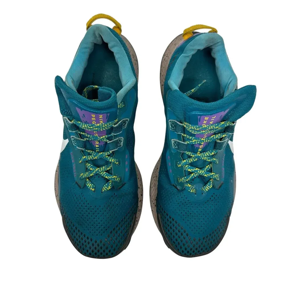 Nike‎ Pegasus Trail 3 Sneakers Running Mystic Teal Blue Green Size US 7